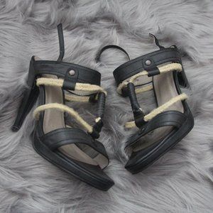 Costa Blanca gladiator heels